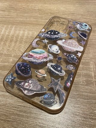 Funda iPhone 12 Espacial Brillante