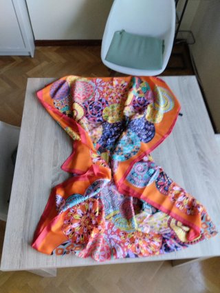 Pack 4 Pañuelos Seda Estampados