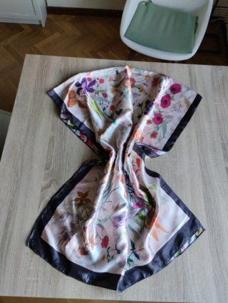Pack 4 Pañuelos Seda Estampados