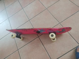 Tabla de skate rosa