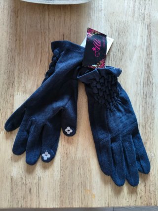 Guantes Mlk Mujer Azul
