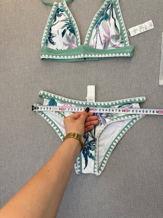 Bikini Cupshe floral XS nuevo