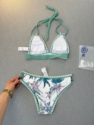 Bikini Cupshe floral XS nuevo