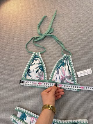 Bikini Cupshe floral XS nuevo