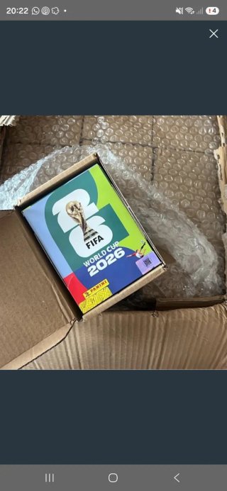 Caja de cromos Panini Mundial FIFA 2026