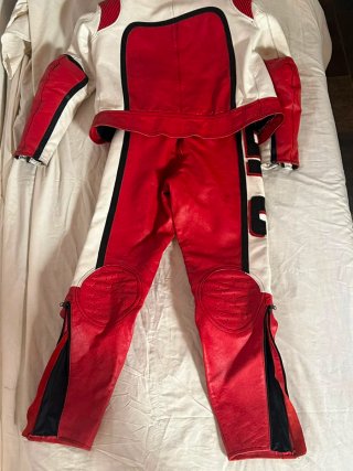 Mono de cuero para moto chico talla M