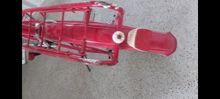 Bicicleta GAC plegable roja