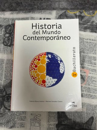 Historia del mundo contemporáneo 1o bachillerato
