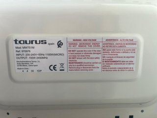 Microondas Taurus MW751M 700W