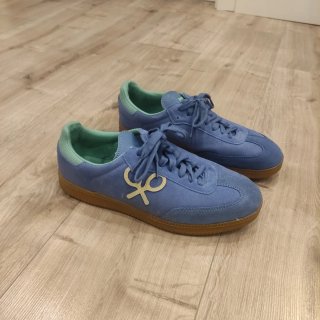 Zapatillas Silbón Azul/Verde Talla 42