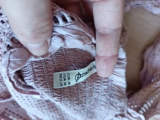 Top Corto Stradivarius Rosa Talla Única