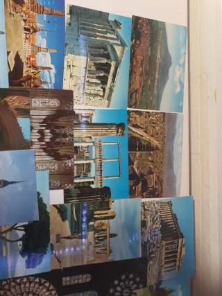 Raccolta di cartoline da vari paesi
