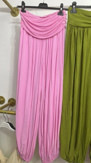 Pantalón Aladino rosa talla única