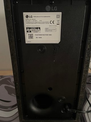 Subwoofer Inalámbrico LG SPQ2-W Negro