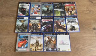 Lote 12 Juegos PlayStation 2 (8 € unidad )