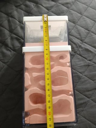 Ultima unità: Formicaio in gesso con scatola per foraggiamento