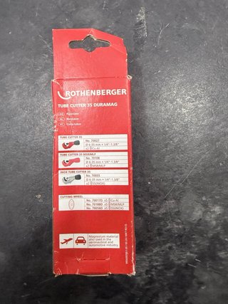Cortador Tubos ROTHENBERGER 35 DURAMAG