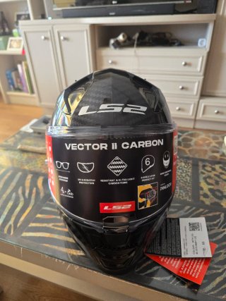 Casco LS2 FF811 Vector II Carbon XS
