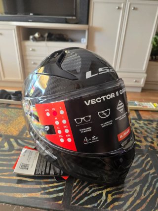 Casco LS2 FF811 Vector II Carbon XS