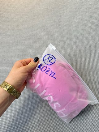 Bañador rosa volantes XL