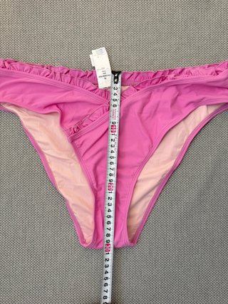 Bañador rosa volantes XL