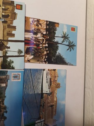 Lote 4 Vecchie Cartoline di Melilla