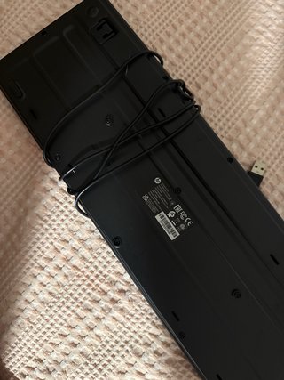 Teclado HP USB Negro