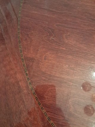 Conjunto mesa comedor y sillas años 70