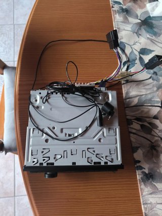 Radio CD Pioneer Negra