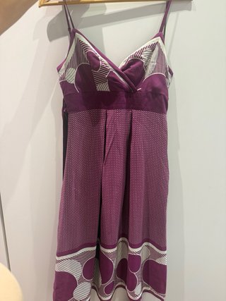 Vestido Ted Baker morado y Vestido System Action