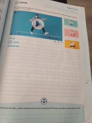 Talentum, 4 Secundaria programa de valores y de...