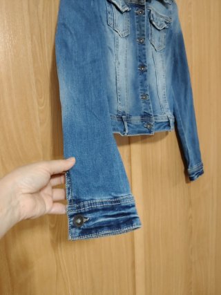 Cazadora vaquera azul