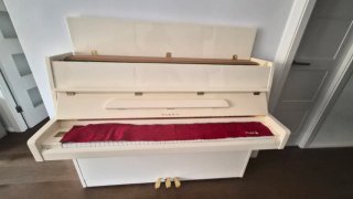 Piano Vertical Samick Blanco
