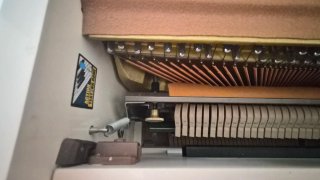Piano Vertical Samick Blanco