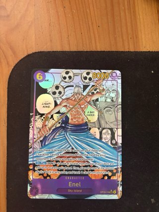 Carta Enel OP15 One Piece Manga