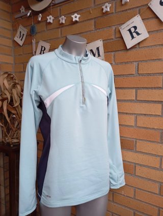 Sudadera New Balance Azul y Blanca