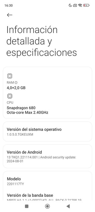 Xiaomi Redmi Note 11 128GB (Nuovo schermo)