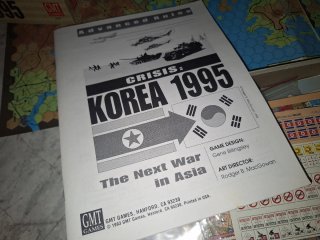 Crisis: Korea 1995 GMT Games Wargame