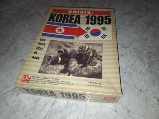 Crisis: Korea 1995 GMT Games Wargame