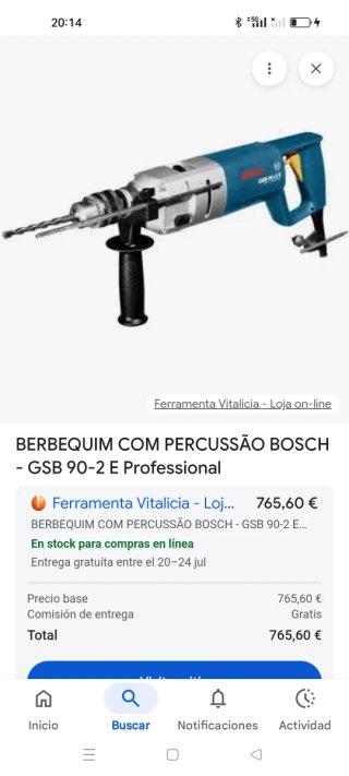 Taladro Bosch Profesional GSB 90-2E