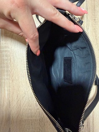 Bolso Bimba y Lola Rayas Beige y Negro