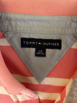 Polo Tommy Hilfiger Rayas Talla L