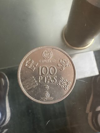 Moneda 100 Pesetas España 82