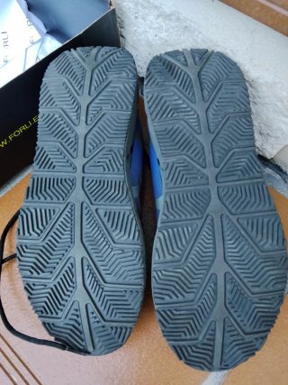Zapatos de seguridad Forli negros y azules