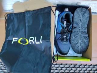 Zapatos de seguridad Forli negros y azules