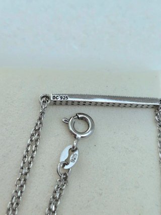 Collar Plata 925 con Circonitas 19cm