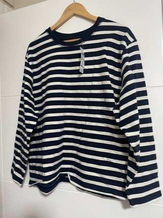 Sudadera TEX Rayas Azul Talla XL