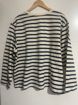 Sudadera TEX Rayas Azul/Blanco Talla XL