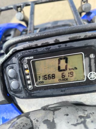 Quad Yamaha Grizzly 450 Azul