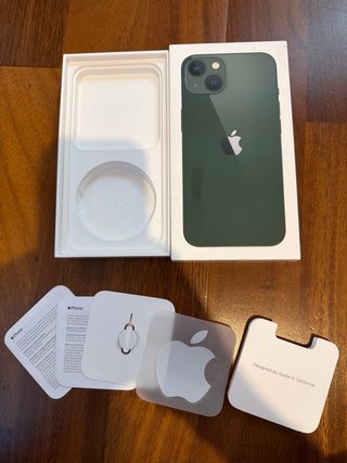 Scatola vuota iPhone 13 Verde